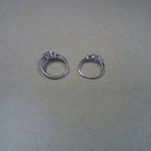 carrot diamond rings